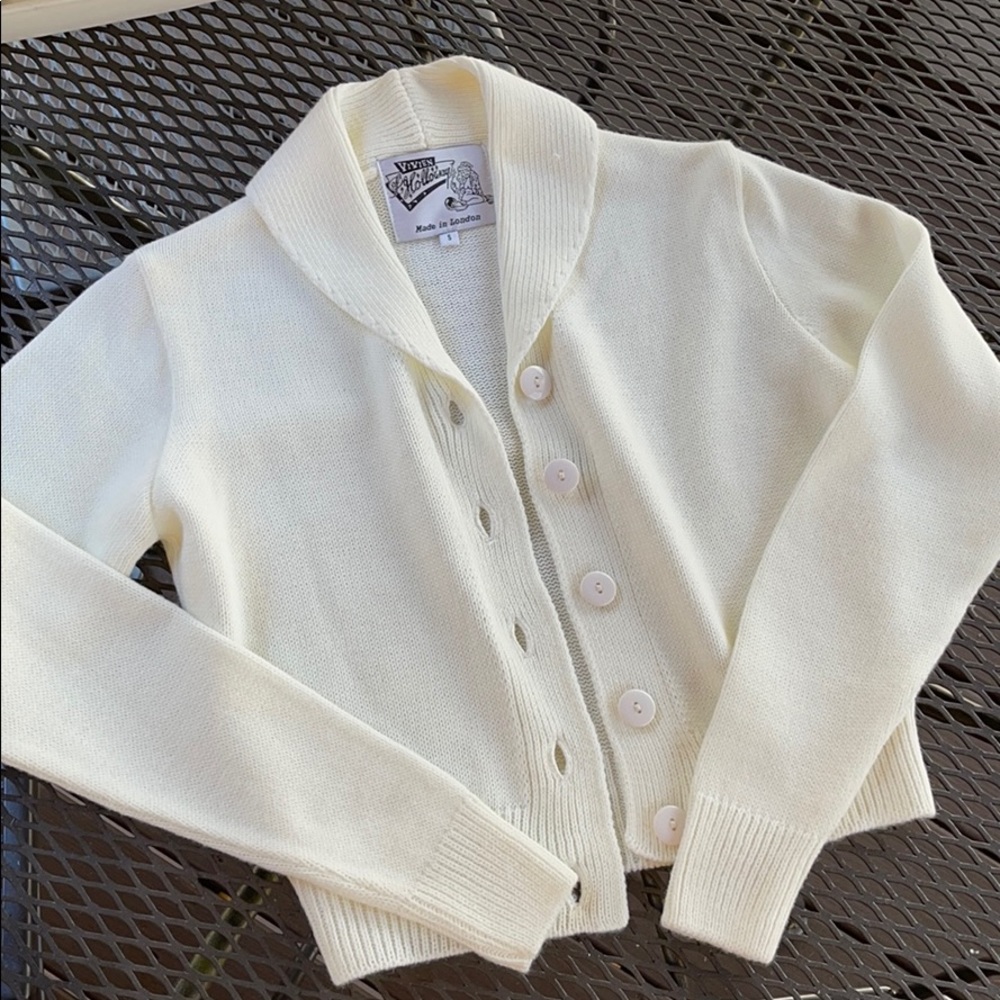 VIVIEN OF HOLLOWAY COTTAGECORE VINTAGE CARDIGAN